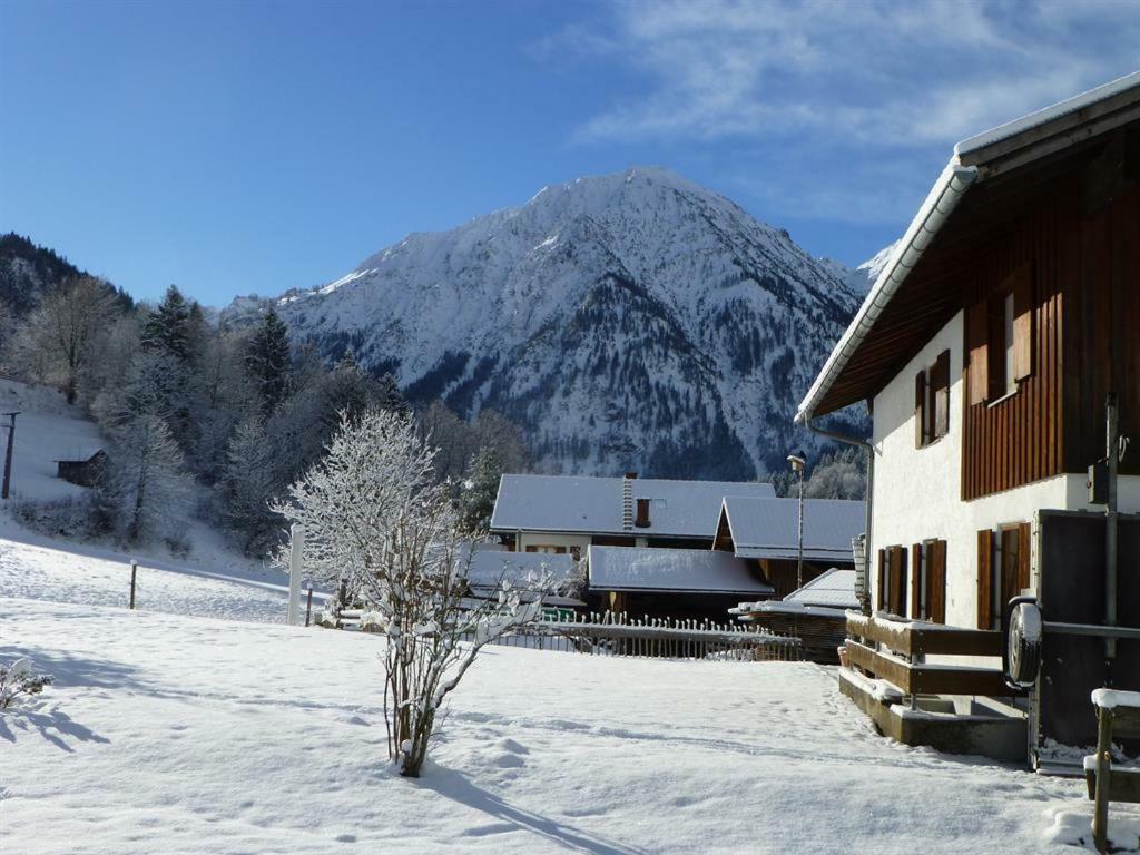 Ferienwohnung Haus Rosenbächle Bad Hindelang Exterior foto